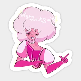 Pink Diamond Sticker